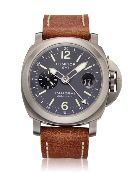 panerai gmt titanium|officine Panerai watch.